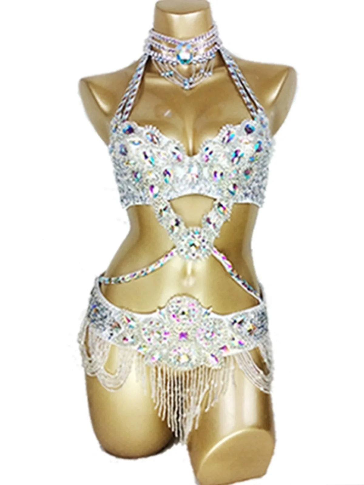 Sexy Belly dance costumes women belly dance bra belt set sexy belly dancing outfit Carnival costume Tops Bra Waist Chain Belt